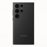 Samsung Galaxy S25 Ultra front and back titanium silver blue