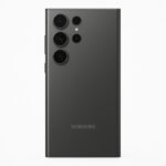 Samsung Galaxy S25 Ultra front and back titanium silver blue